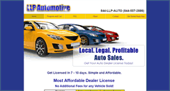 Desktop Screenshot of llpauto.com